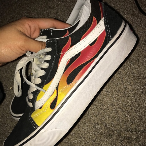 fire low top vans